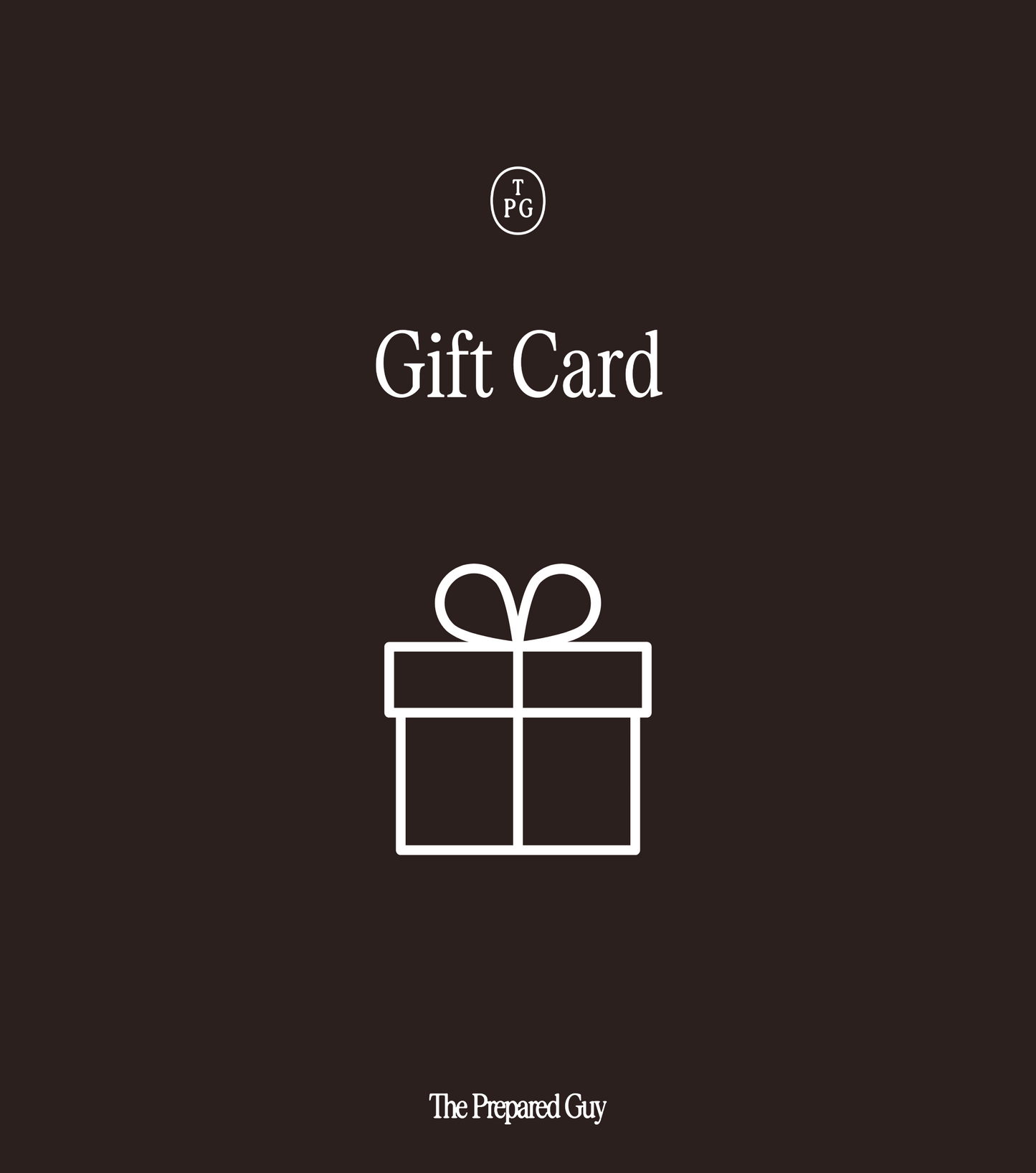 The Prepared Guy Gift Card